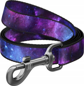 Collar Smycz dla psa Waudog nylonowa, wzór "NASA21", szer. 20 mm, dł.122 cm 1