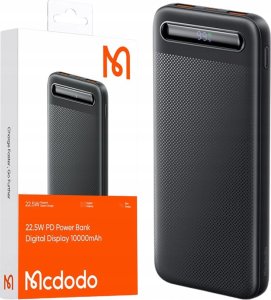 Powerbank Mcdodo Power Bank Mcdodo MC-3881 Digital Display 10000mAh, 22.5W do D (czarny) 1