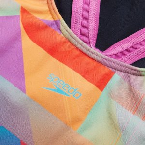 Speedo Dziecięcy Strój kąpielowy DIGI PLMT SPBK JF 3
