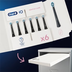 Końcówka Oral-B iO Gentle Care, Black, 6 szt. 5