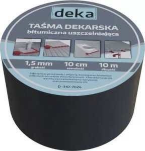 Deka TAÅMA USZCZELNIAJÄCA DEKARSKA ALUBUTYL 10CM*10MB ANTRACYT 1