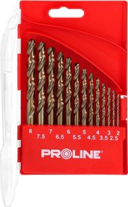 Wiertło Pro-Line WIERTŁA DO METALU HSSCO DIN338 SZLIF.13SZT(1.5-6.5MM)PROLINE 2