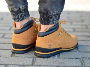 Buty trekkingowe męskie Timberland Timberland Euro Rock Mid Hiker 0A2A9T Żółte 41,5 2