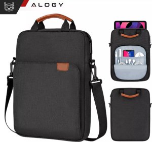 Torba Alogy Torba na laptopa/ iPada Pro Air/ tablet 11-13 cal męska damska Unisex Pasek na ramię etui futerał pokrowiec Alogy saszetka czarna 20