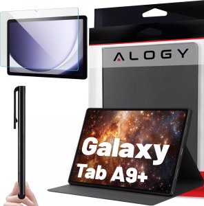 Etui na tablet Alogy Etui do Samsung Galaxy Tab A9+ Plus 2023 11" (X210/X215/X216) obudowa na tablet Case Stand Czarne 16
