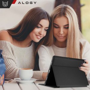 Etui na tablet Alogy Etui do Samsung Galaxy Tab A9+ Plus 2023 11" (X210/X215/X216) obudowa na tablet Case Stand Czarne 9