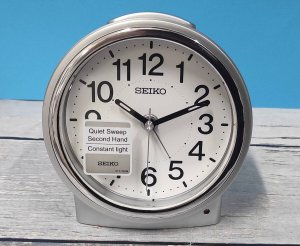 Seiko Budzik SEIKO QHE199S cichy mechanizm sensor . 6