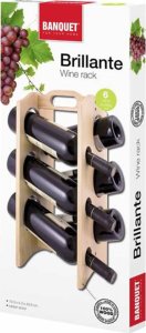 Banquet PÓŁKA STOJAK NA WINO 6 BUTELEK BANQUET BRILLANTE 2