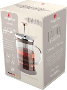 Berlinger Haus ZAPARZACZ TŁOKOWY DO KAWY HERBATY 800ml BERLINGER HAUS BH-8589 TAUPE 8