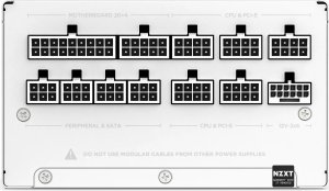 Zasilacz Nzxt C850 Gold ATX 3.1 White 850W (PA-8G2BW-EU) 2