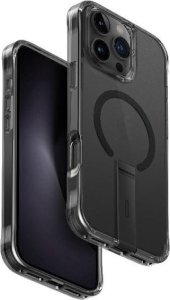 Uniq Etui UNIQ Eleva with Vertica Stand Apple iPhone 16 Pro Max czarny/carbon black 1