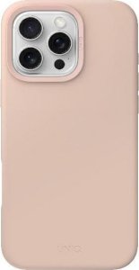 Uniq Etui UNIQ Lino Hue Apple iPhone 16 Pro Magclick Charging różowy/blush pink 1