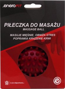 ENERO FIT Piłeczka do masażu 7cm czerwona medium Enero fit 3