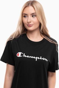 Champion Koszulka damska Champion SS Tee czarna 117534 KK001 XL 3