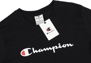 Champion Koszulka damska Champion SS Tee czarna 117534 KK001 XS 5