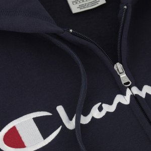 Champion Bluza męska Champion Full Zip Hoodie granatowa 220255 BS501 S 5