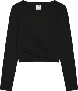 Champion Koszulka damska Champion Crewneck Croptop czarna 117435 KK001 L 2