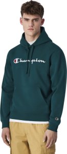 Champion Bluza męska Champion Hooded zielona 220253 GS502 M 1