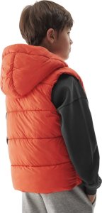 4f Kamizelka dla chłopca 4F M134 pomarańczowa 4FJWAW24TVJAM134 158cm 3