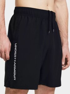 Under Armour Spodenki męskie Under Aromur Tech Woven Wordmark czarne 1383356 001 M 1