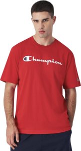 Champion Koszulka męska Champion SS Tee czerwona 220256 RS054 2XL 1