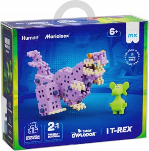 Marioinex Marioinex Wafle Mini Smok Diplodok i T-Rex klocki konstrukcyjne 148 el 7