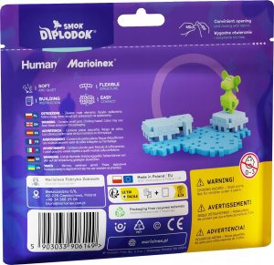 Marioinex Marioinex Smok Diplodok i Arktyka klocki wafle mini konstrukcyjne, 25 el 6