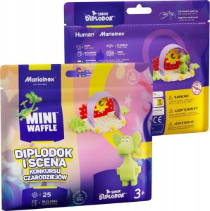 Marioinex Marioinex Diplodok i Scena czarodziejów klocki wafle mini konstrukcyjne 25e 3