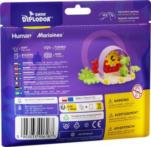 Marioinex Marioinex Diplodok i Scena czarodziejów klocki wafle mini konstrukcyjne 25e 6