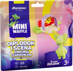 Marioinex Marioinex Diplodok i Scena czarodziejów klocki wafle mini konstrukcyjne 25e 7