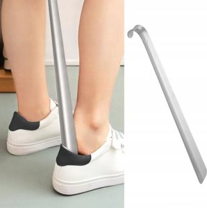 . ŁYŻKA DO BUTÓW OBUWIA SOLIDNA METALOWA DUŻA 52 CM 3