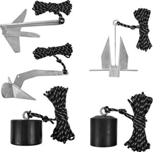 John Paddle Lina kotwiczna pleciona polipropylenowa John Paddle w odcinkach: 6/7/8m Czarna 8mm 80 cm 11