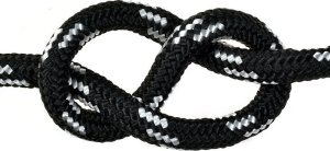 John Paddle Lina kotwiczna pleciona polipropylenowa John Paddle w odcinkach: 6/7/8m Czarna 8mm 80 cm 9