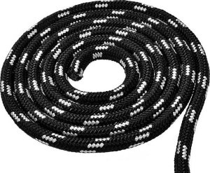 John Paddle Lina kotwiczna pleciona polipropylenowa John Paddle w odcinkach: 6/7/8m Czarna 8mm 7 m 7