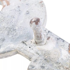 Snowsport Wieszak Klucz Biały z 4 Haczykami na klucze 8