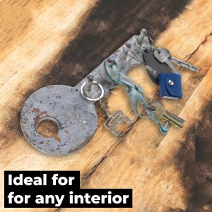 Snowsport Wieszak Klucz Szary z 4 Haczykami na klucze 7