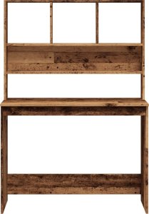 Biurko vidaXL Brązowe 102 cm x 45 cm 4