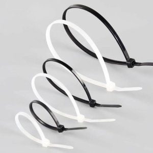 Techly Techly Opaski zaciskowe "trytytki" 370X3,6mm białe 100szt 4