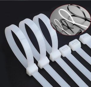 Techly Techly Opaski zaciskowe "trytytki" 370X3,6mm białe 100szt 5