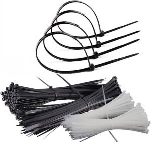 Techly Techly Opaski zaciskowe "trytytki" 370X3,6mm białe 100szt 6