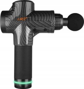 Masażer LTC MASAŻER  Pistolet do masażu  LTC z zestawem 10 końcówek Czarny/Karbon 3