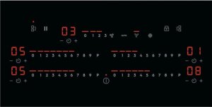 Płyta grzewcza Electrolux ELECTROLUX PŁYTA INDUKCYJNA Z WYCIĄGIEM KCC84453CK 83 CM 10