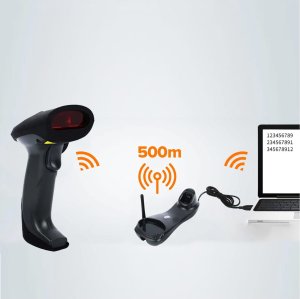 Czytnik kodów kreskowych Zenwire Czytnik Skaner Kodów Kreskowych QR 1D 2D ze Stacją Dokującą USB BEZPRZEWODOWY Zenwire W2503 2