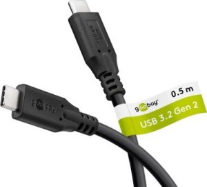 Kabel USB Goobay Kabel USB-C, USB 3.2, 60 W, 10 Gbit/s, Power Delivery, 0,5 m 1