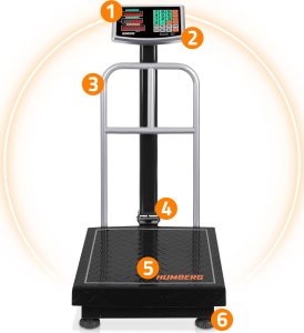 Humberg Waga przemysłowa 300 kg Humberg MH-192 8