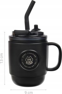 Casno Kubek termiczny ze słomką Casno Booker 450ml 8