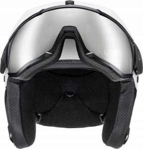Uvex Kask z przyłbicą szybą Uvex Instinct Visor White Black Mat 2023 56-58 cm 3