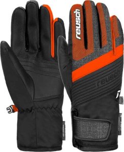 Reusch Rękawice Reusch Duke R-TEX XT Junior Black Black Melange Shocking Orang 2023 5.5 3