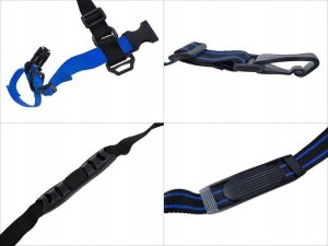 Snowsport Paski szelki uprząż do noszenia nart i kijków Snowsport POMARANCZOWY 6