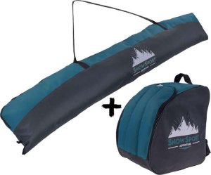 Snowsport Zestaw Pokrowiec na narty Ski Bag Marine 6in1 180cm + Pokrowiec na buty narciarskie Snowsport BootBag Marine 1